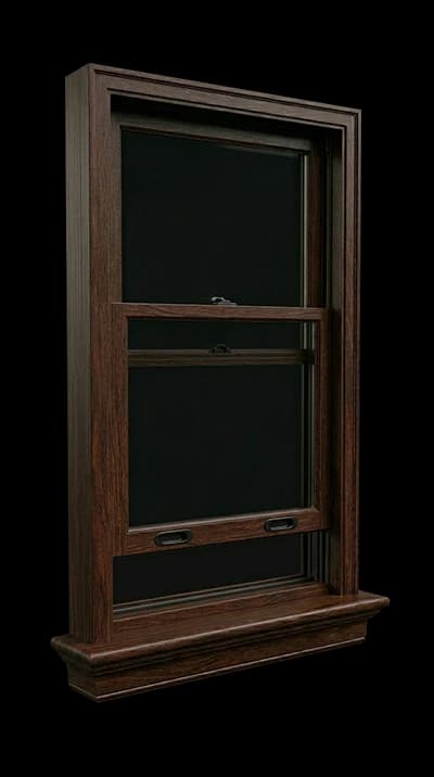 Single-Hung wood window
